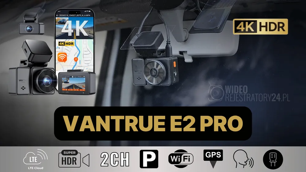 kamera samochodowa vantrue e2 pro